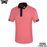 PXG 골프 4종 남성 투톤 기능성 반팔 카라 티셔츠